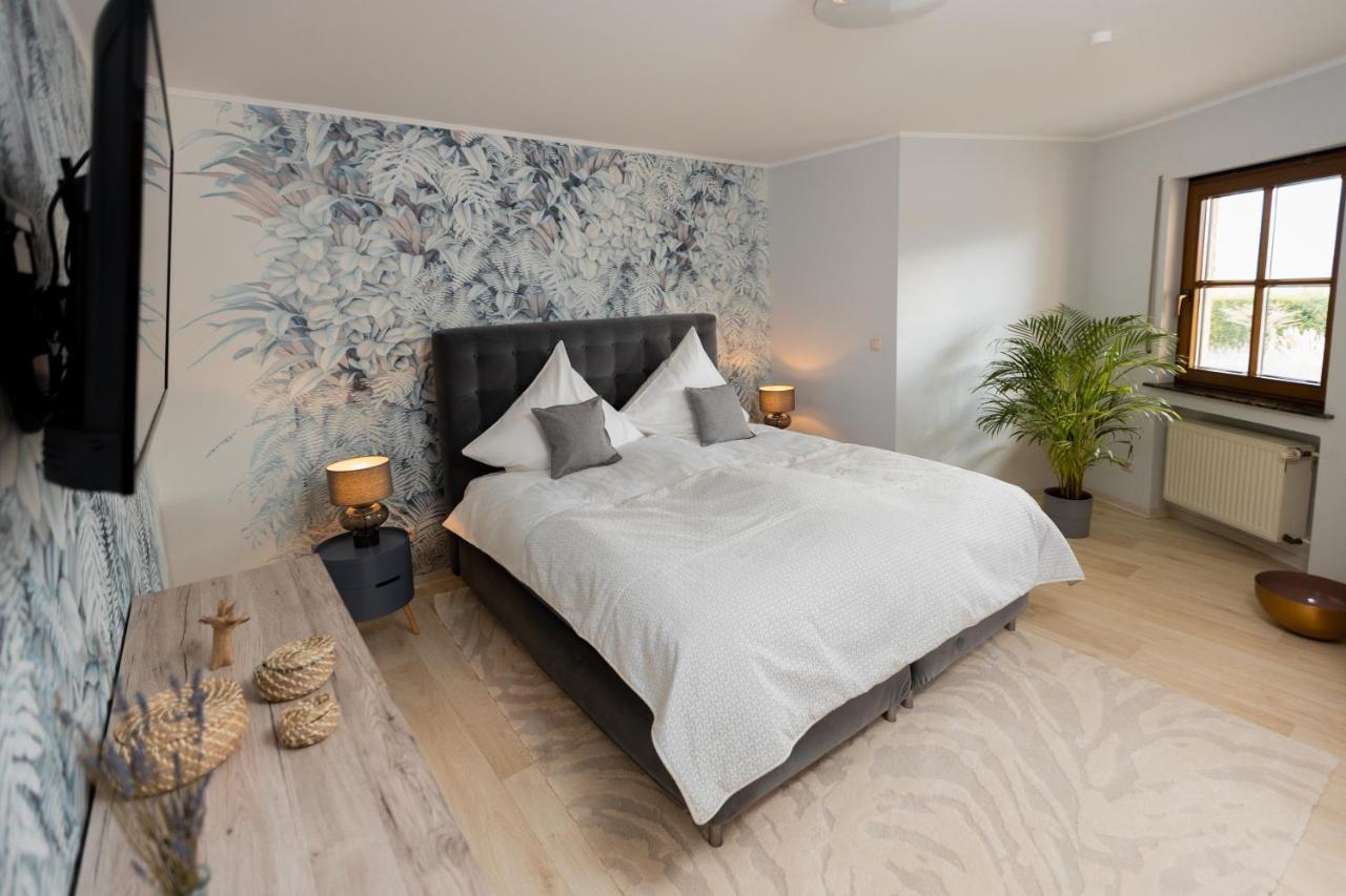Erholung In Der Natur In Moselnahe, King Size Bett, Netflix, Waschmaschine, Trockner Bengel 외부 사진