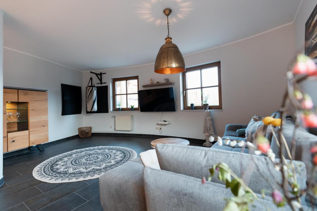 Erholung In Der Natur In Moselnahe, King Size Bett, Netflix, Waschmaschine, Trockner Bengel 외부 사진
